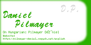 daniel pilmayer business card